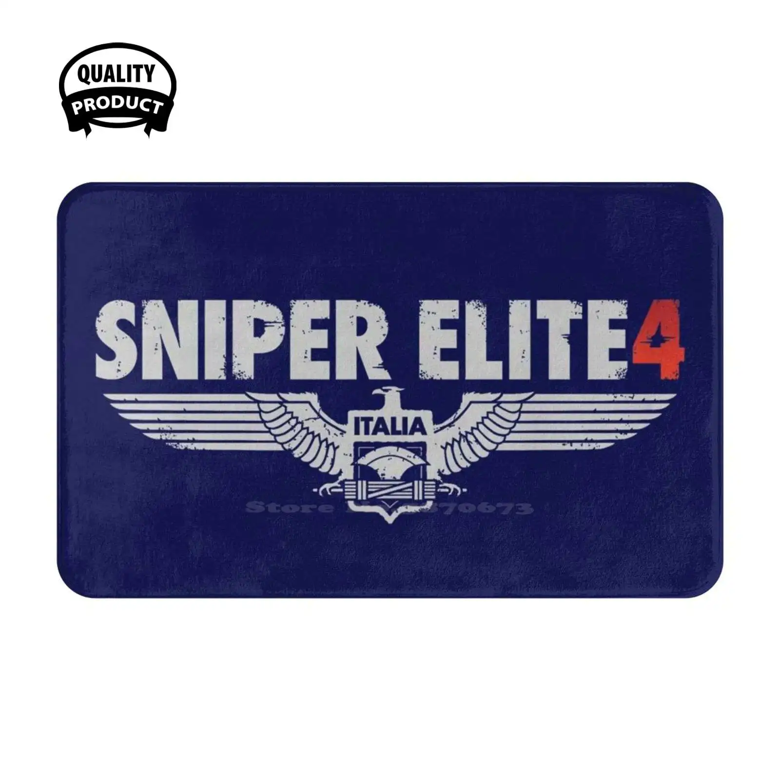 Sniper Elite Soft Cushion Home Carpet Door Mat Car Rug Sniper Elite 1 4 Games Gaming Shooting Action Rpg Tactical Shooter Video