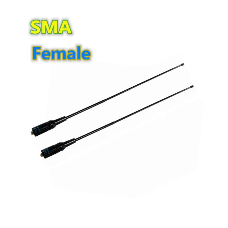 

2PCS Nagoya NA-771 SMA-Female Walkie Talkie Antenna VHF UHF Dual Band 38cm For Kenwood Baofeng UV-5R BF-888S UV-82 Radio