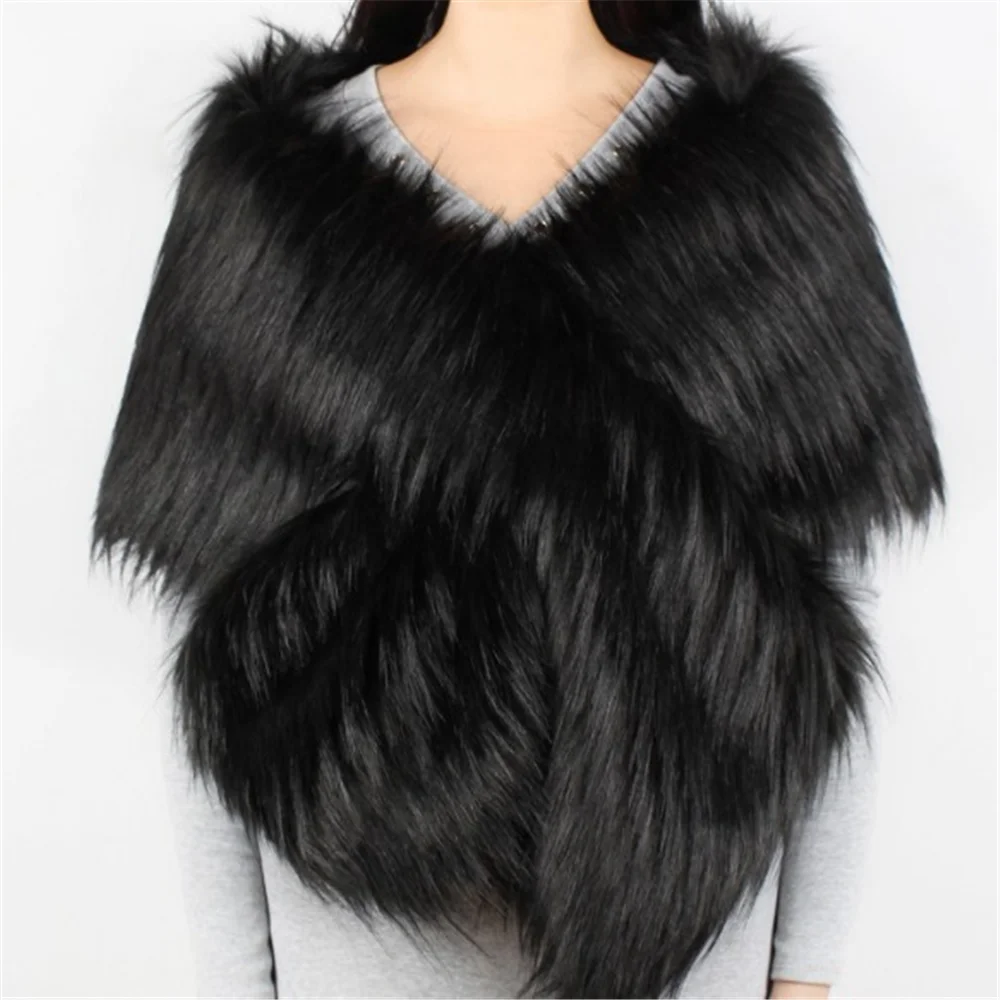 2020 Gratis Size Bridal Wraps Goedkope Faux Fur Winter Wedding Jassen In Voorraad Hoge Kwaliteit Jas Schouderophalen Shawl Bruiloft Accessoires