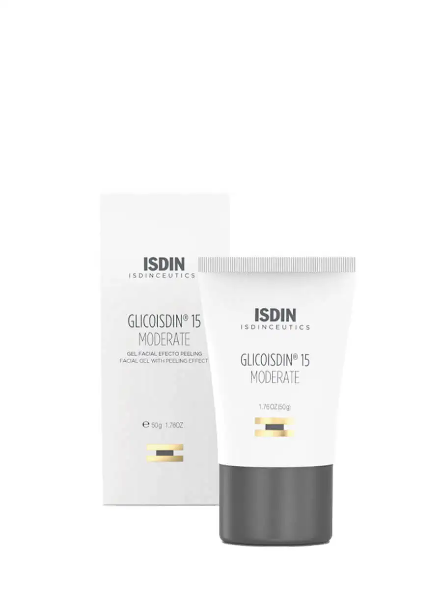 Isdin isdinceutics glycoisdin 15 moderate 50 ml-facial Gel peeling effect.