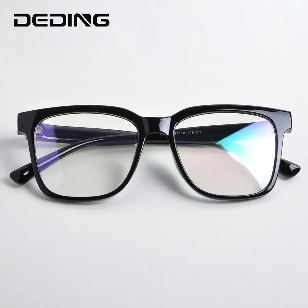 Optical Rectangular Ultralight TR90 Men Women Glasses Frame Prescription Eyeglasses Frames Women Clear Full Rim Eyewear DD1606