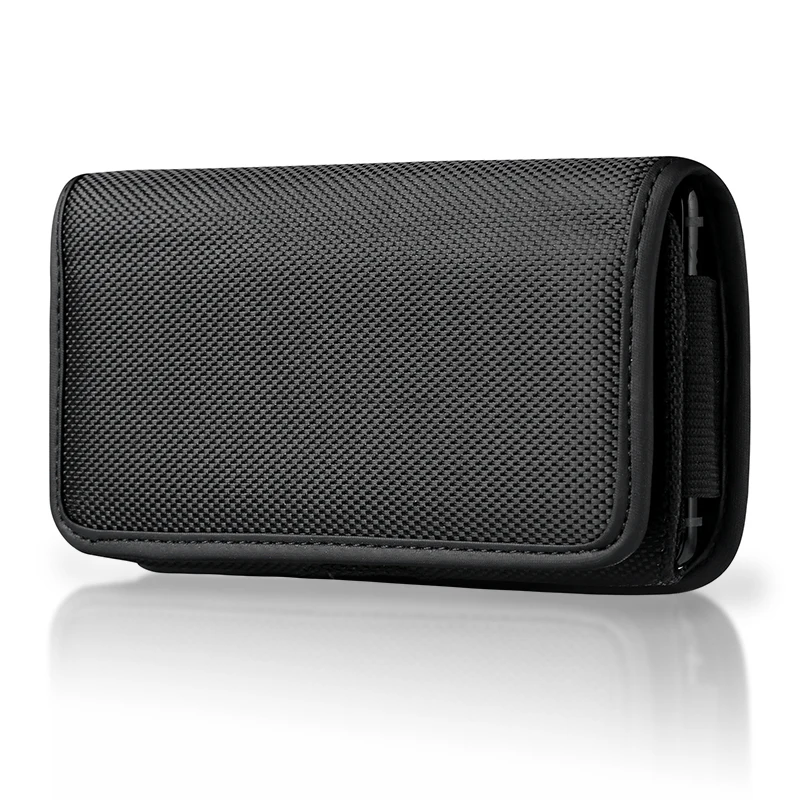 Universal Phone Case for Samsung Xiaomi Oxford Phone Pouch for Redmi K20 Flip Waist Bags Belt Clip Cover Phone Bag for  iPhone 7