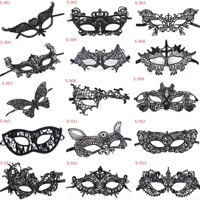 Máscara de renda sexy máscara de olho feminino máscaras de festa de halloween máscaras mascaradas bola cosplay máscaras venezianas carnaval meia máscara facial