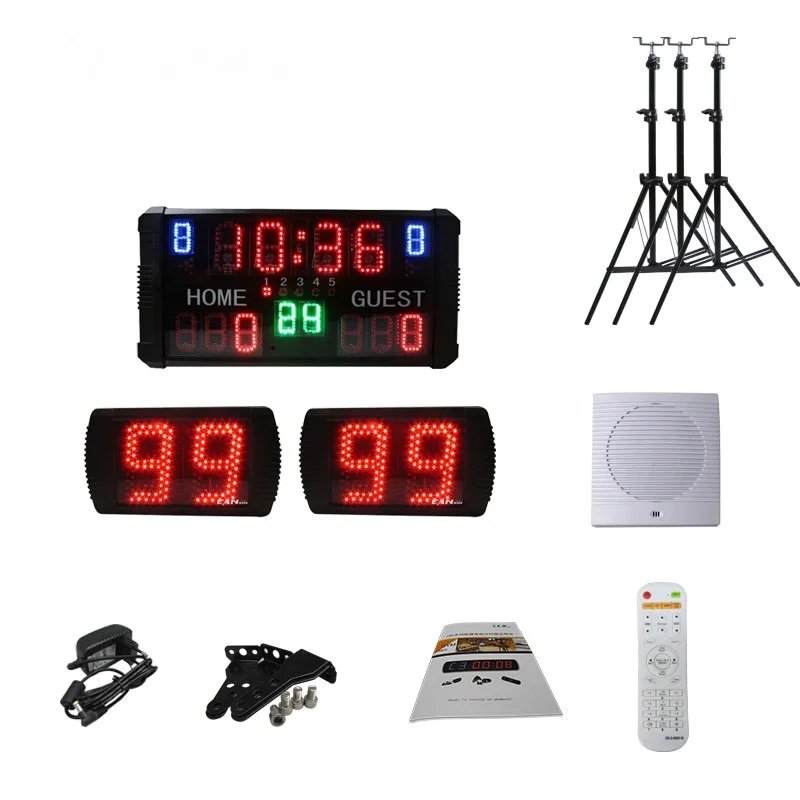 [Ganxin] New Product Synchronized 24 Seconds Shot Clock Basketball Scoreboard