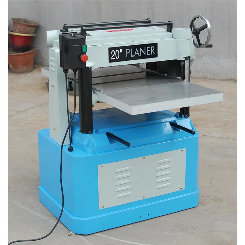 16นิ้วความเร็วสูงเดี่ยวด้านข้างWoodworking Planerเครื่องความเร็วสูงไม้กบความหนา