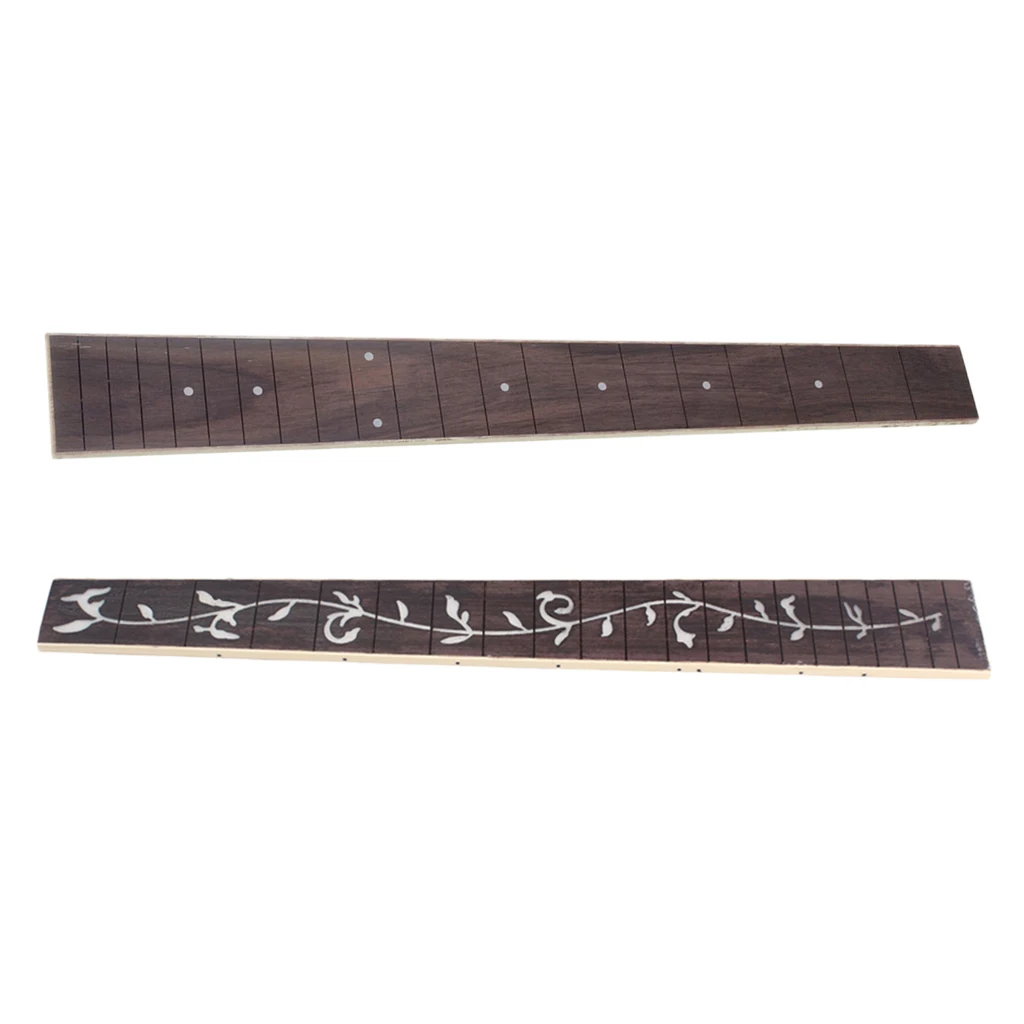 Rosewood Fretboard Fingerboard for 41inch Acoustic Folk Guitar DIY Inlay