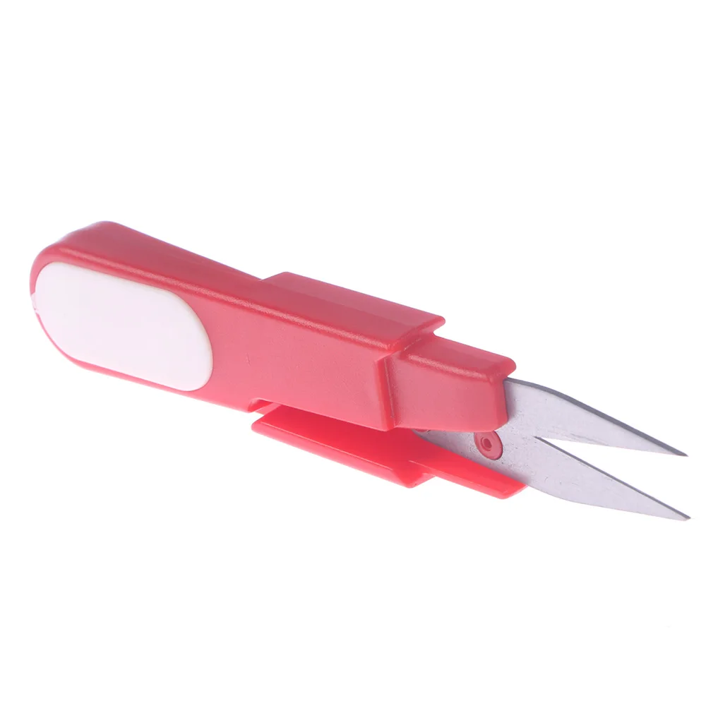 1PCS Paper Scissors Portable Stationery Sewing Scissors Office Supplies Student Paper Cutting Tool Color Random