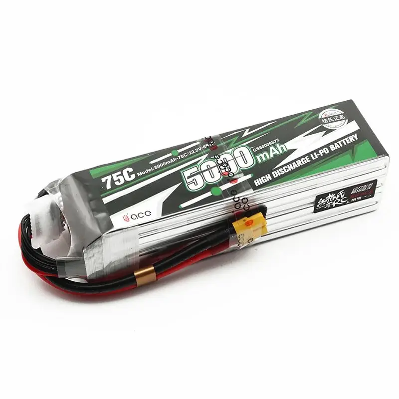 Gens ace Lipo Battery 6S 2600 3300 4000 5300mAh 22.2V Lipo Battery for Align Helicopter Airplane Car Boat RC Accessories