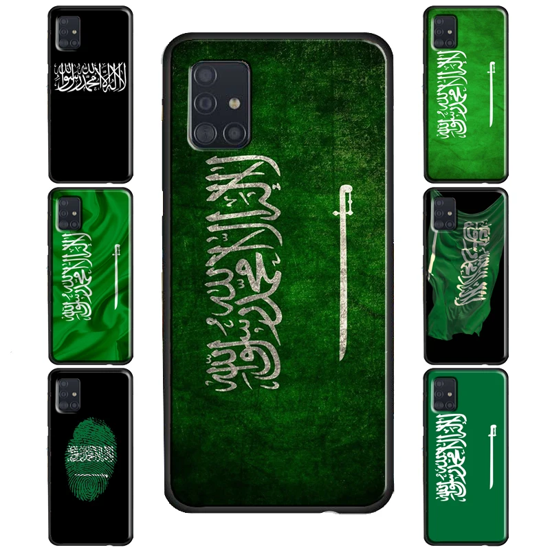 Saudi Arabia Flag Case For Samsung Galaxy S20 FE S22 S21 Ultra S8 S9 S10 Note 10 Plus S10e Note 20 Ultra