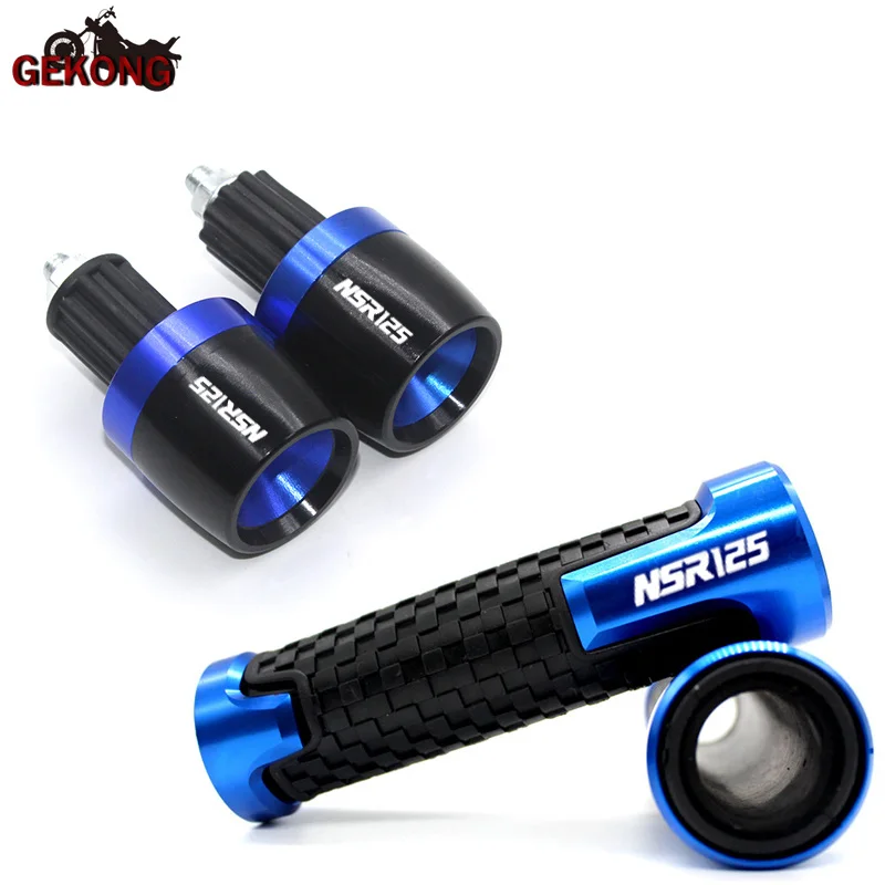 Fit For NSR125 NSR 125 1988 1989 1990 7/8'' 22mm Motorcycle Accessories handlebar grips ends handle bar grip end CNC Alumninum image 3