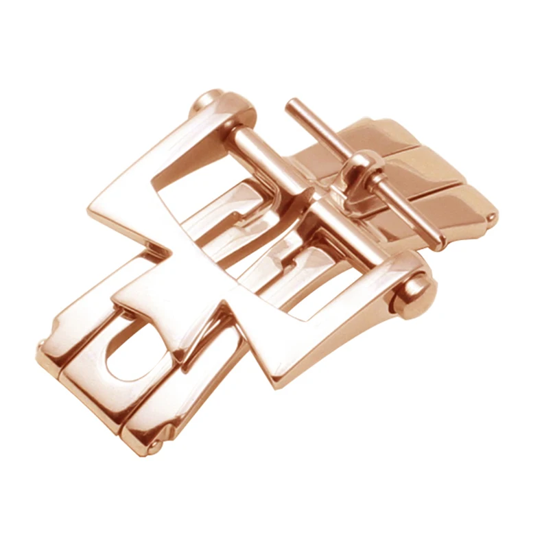 Stainless Steel Watch Clasp For VC Vacheron Watch Strap Buckles Constantin18MM Silvery Golden Rose gold Metal butterfly Clasp