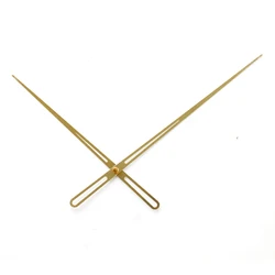 12888 runde Loch Hohe Drehmoment Bewegung Lange hände 90128 # Gold (Nur Hände) DIY Uhr Kits