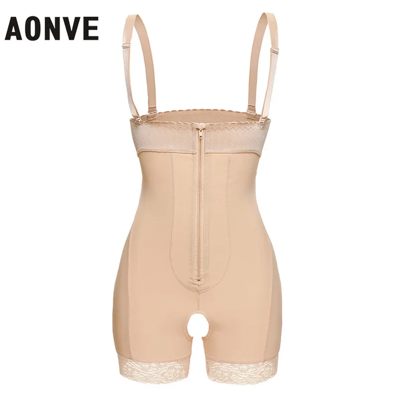 

Aonve High Waist Bodysuit Butt Lifter Body Shapers 6XL Waist Body Modeling Straps Open Crotch Female Corrective Underwear 6XL