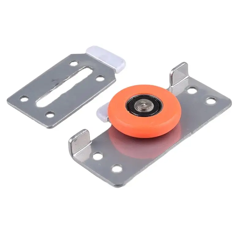 Wardrobe Furniture Caster Cabinet Sliding Door Positioning Wheel Closet Pulley Hardware Part