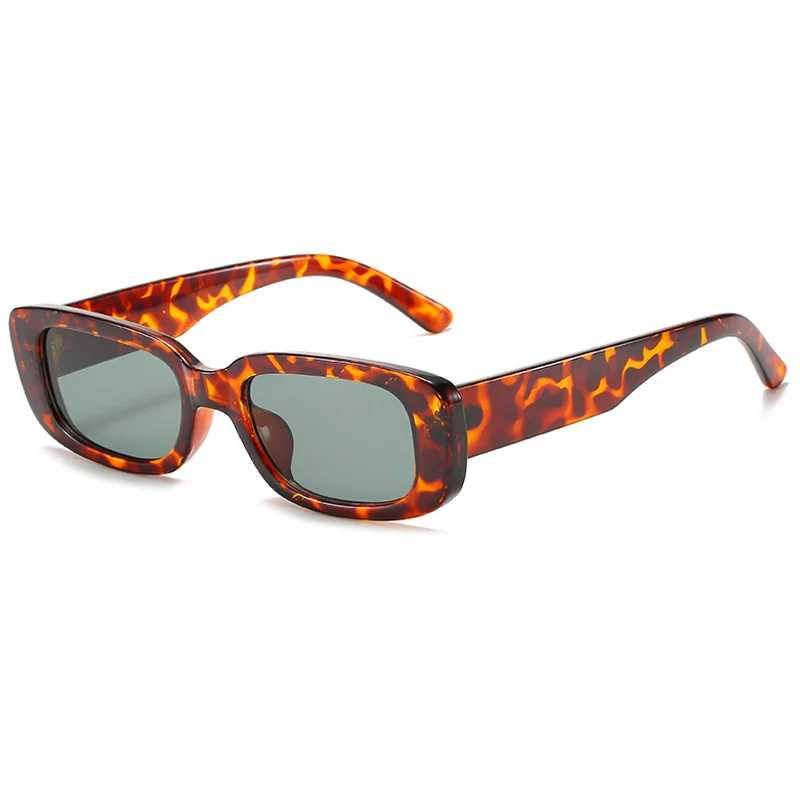 OEC CPO Kleine Vierkante Zonnebril Vrouwen Plastic Frame Oranje Gradiënt Zonnebril Vrouwelijke Trendy Merk Designer Brillen UV400