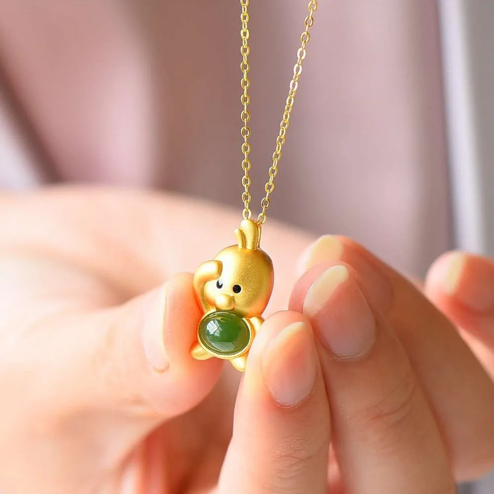 

KJJEAXCMY fine jewelry natural Jasper 925 sterling silver women gemstone two wear pendant necklace chain support test fashion