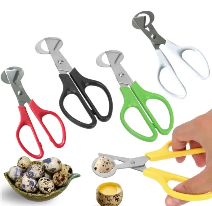 

500pcs Quail Scissors Egg Cutter Eggs Opener Quail eggs scissor Eggshell Cracker Stainless Steel Blade Kitchen Tools SN694