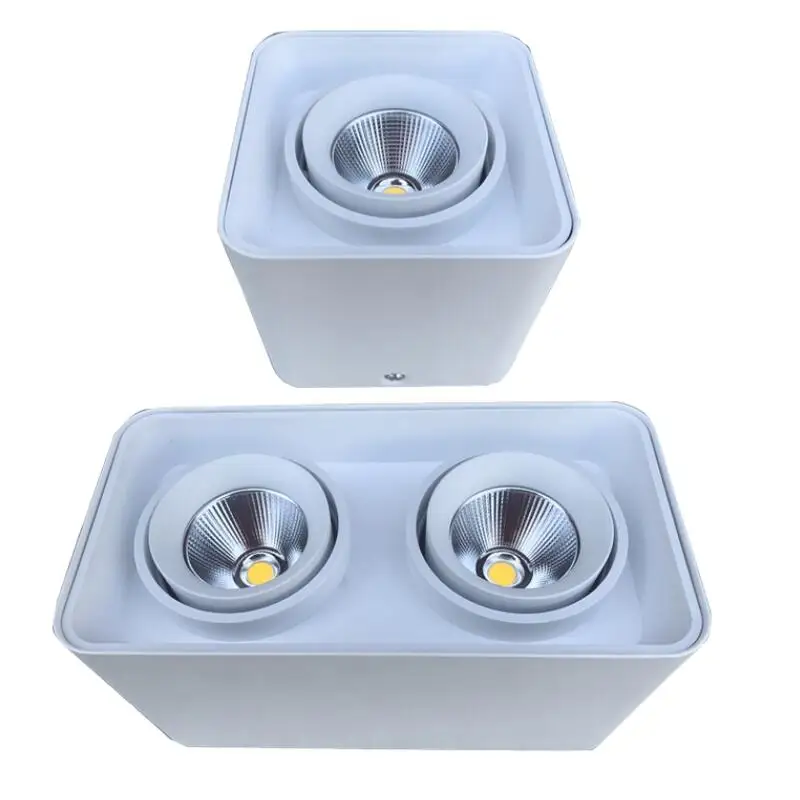 15w 30w LED Down lights oberflächen montierte Beleuchtung winkel einstellbar ac110v 220v 230v 240v