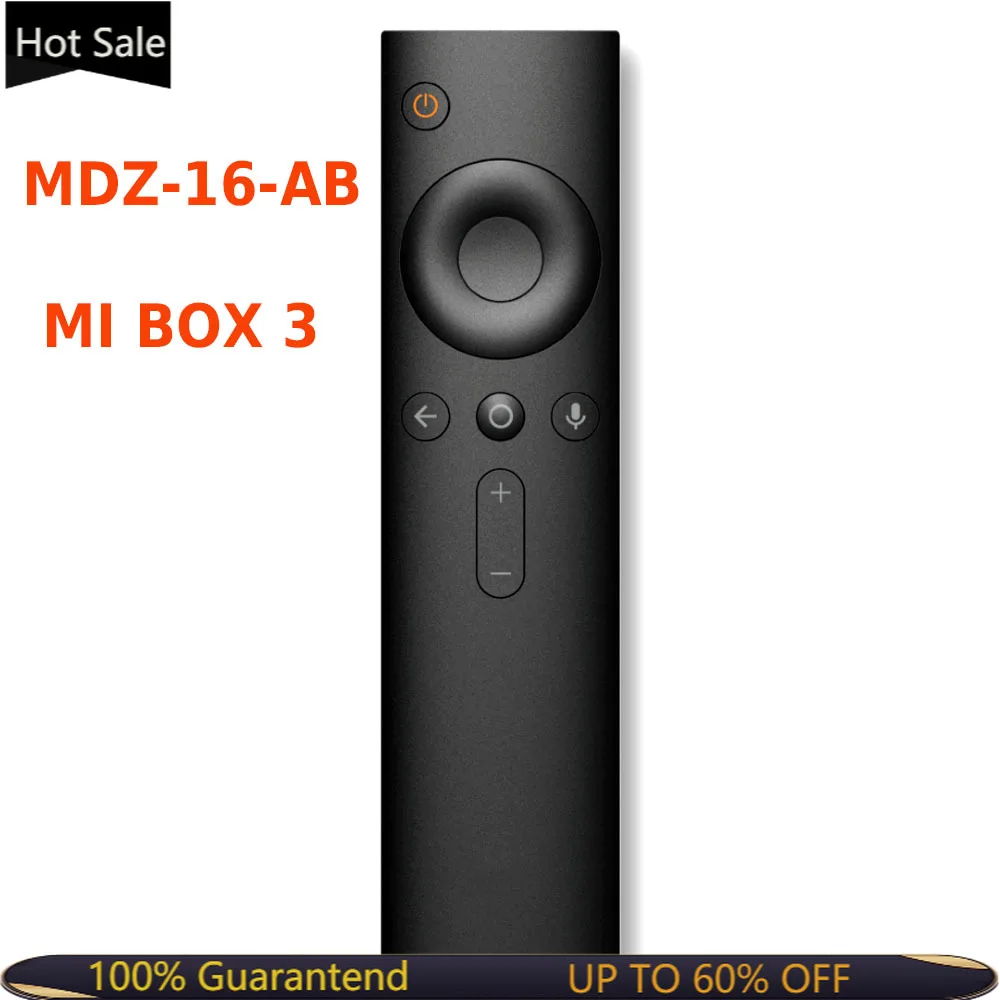 MI XMRM-002 4K Ultra HDR TV, pudełko 3 wyszukiwanie głosowe zdalne MDZ-16-AB Bluetooth