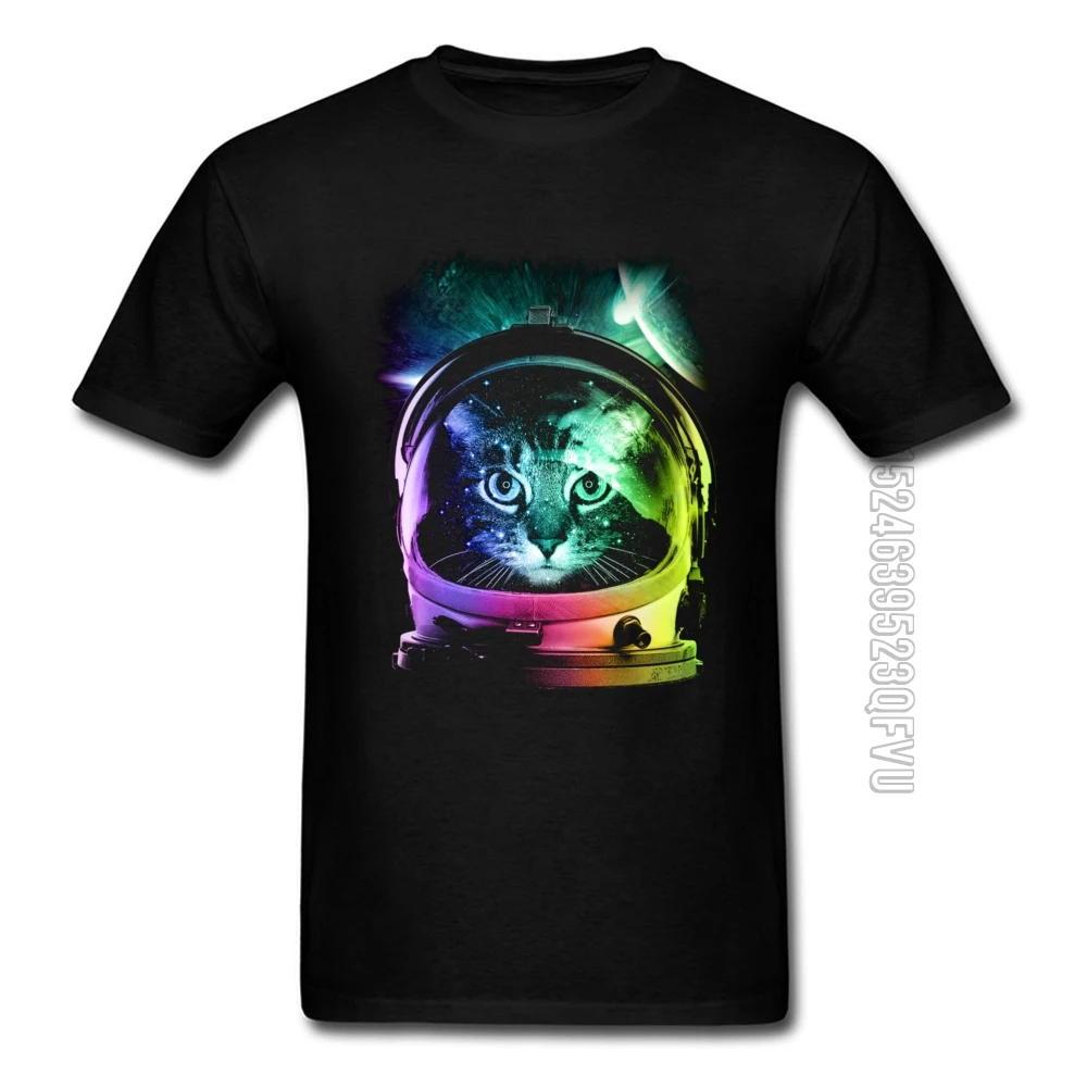 Spaceman Cat 3D Print T-Shirts Women Men Funny Design Fashion New T Shirt On Sale Best Gift Pure Cotton Clothes Sweatshirt