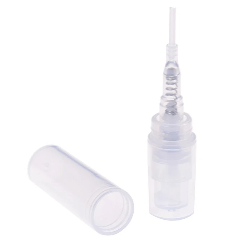 200Pcs/Lot 2ML Transparent Plastic Spray Bottle Small Cosmetic Packing Atomizer Perfume Bottles Atomizing Spray Liquid Container