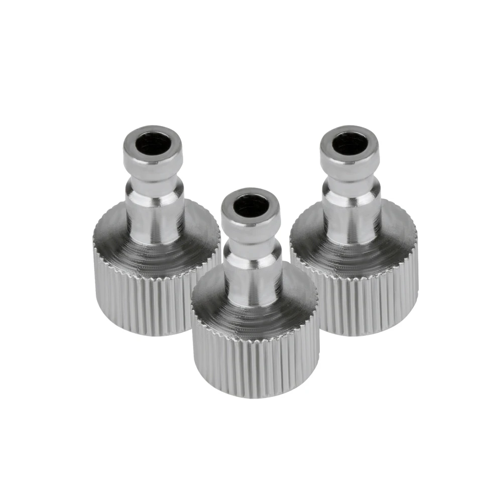 Plugue de spray para aerógrafo, plugue profissional de 1 peça com 5 peças para engate desconexo rápido de liberação rápida 1/8 \