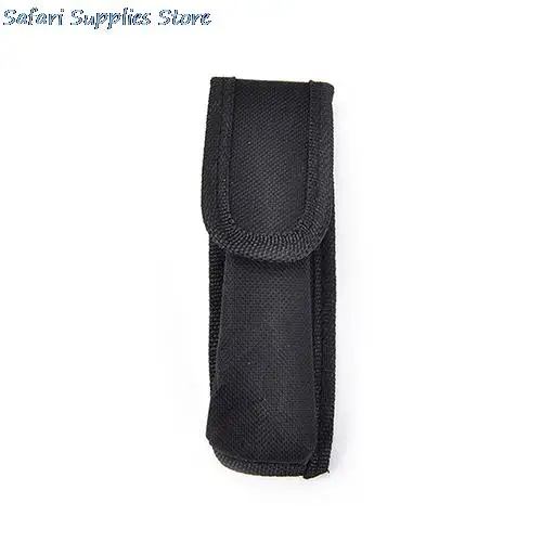 1PCS LED Flashlight Holster Torch Pouch nylon Waist Belt Hunting Bag Flashlight Pouch Outdoor Tactical  Tool