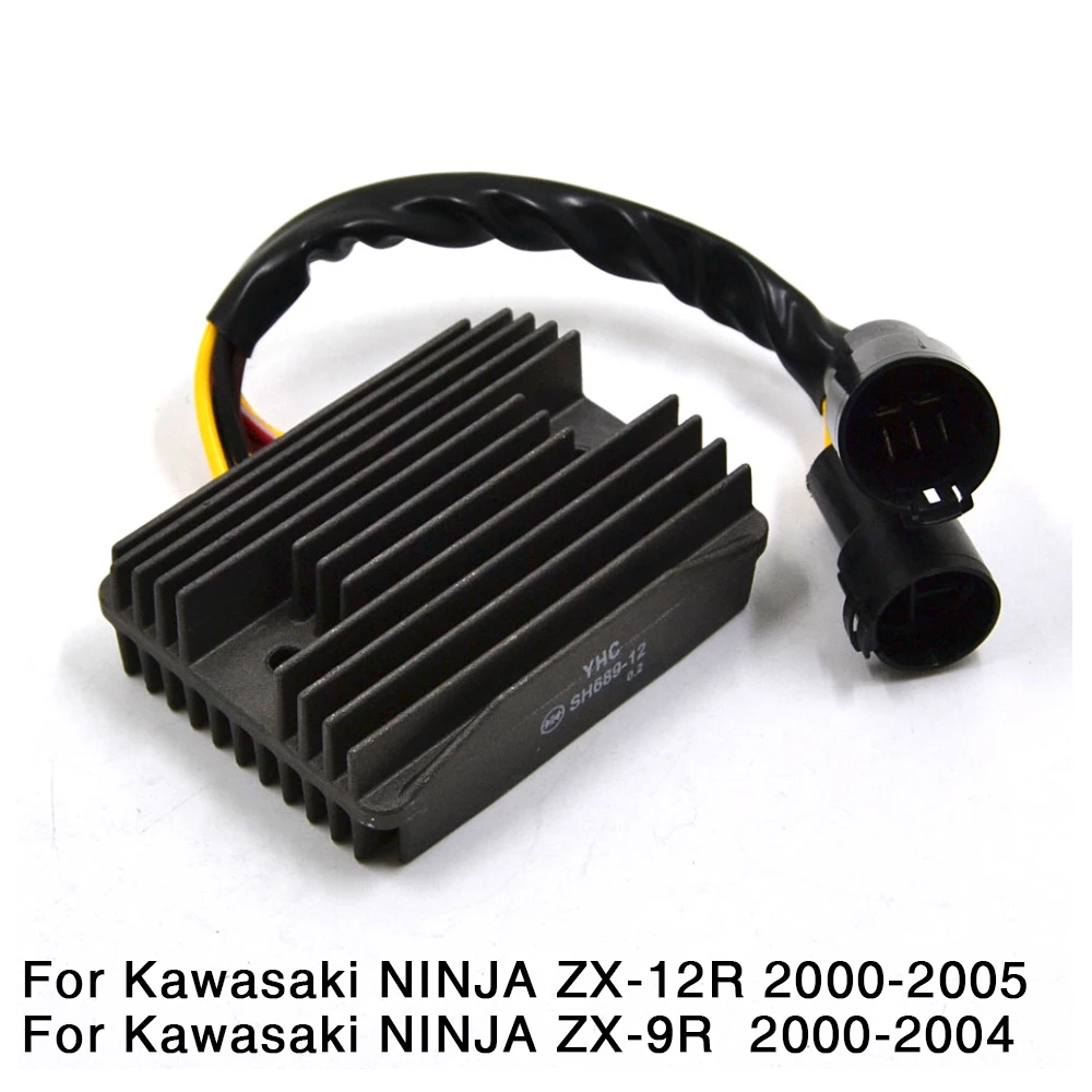 

Motorcycle Regulator Rectifier For Kawasaki NINJA ZX 12R ZX12R 2000-2005 NINJA ZX9R ZX 9R 2000 2001 2002 2003 2004