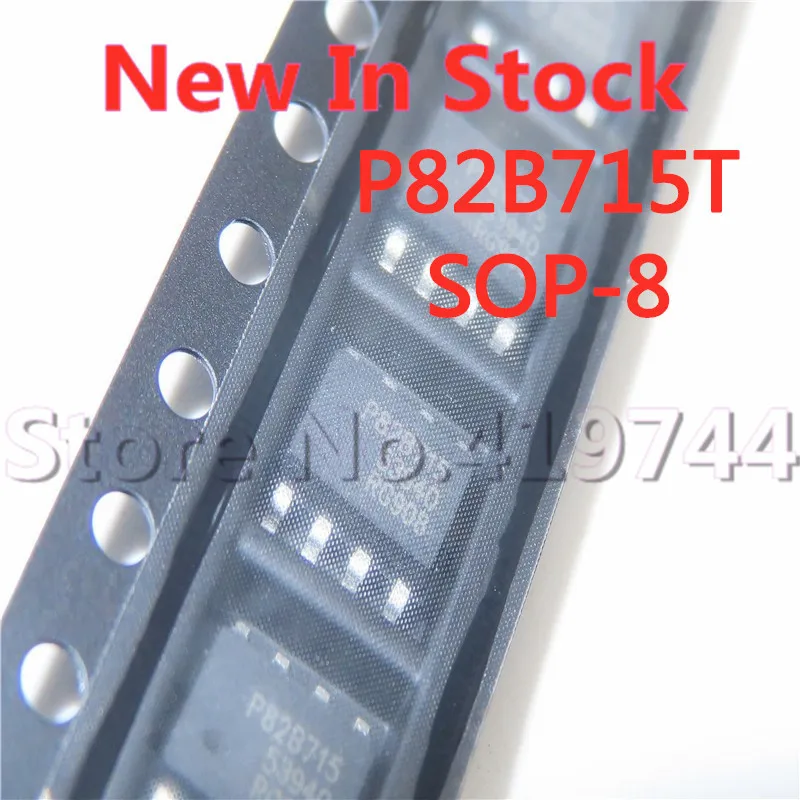 5PCS/LOT  P82B715T 82B715T SOP-8 SMD I2C expander In Stock NEW original IC