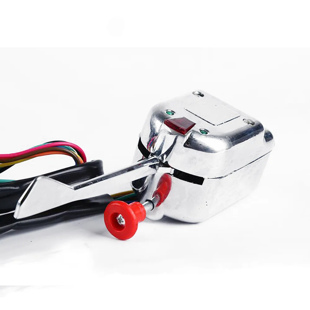 Universele 12V Auto Straat Hot Rod Chrome Richtingaanwijzer Schakelaar voor Ford Buick GMC Richtingaanwijzer Schakelaar Auto accessoires