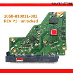 2060-810011 2060-810011-001 Unlocked PCB kilitsiz devre şifre çözme mantık kurulu için sabit Disk Western Digital