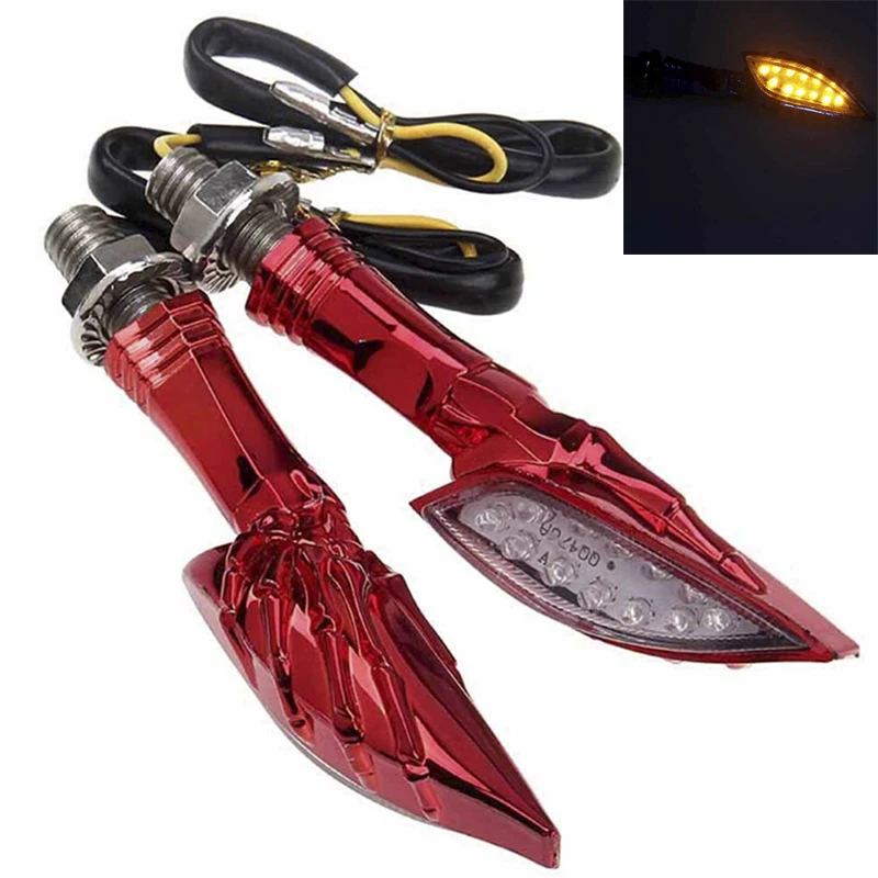 1 Pc 12 LED Turn SignalMotorcycle Turn Signals Light LED Tail Lights  Indicators for Moto Motorbike Motorcycle Accessories