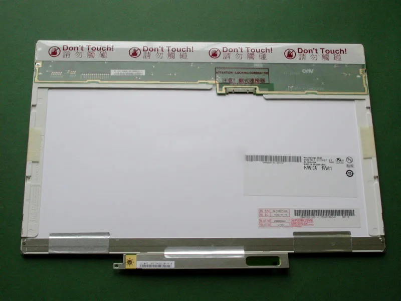 Imagem -02 - para hp Elitebook 2530p Portátil Lcd Tela B121ew09 v2 40 Pinos B121ew07 v0 V.1 20 Pinos Matriz Compatível