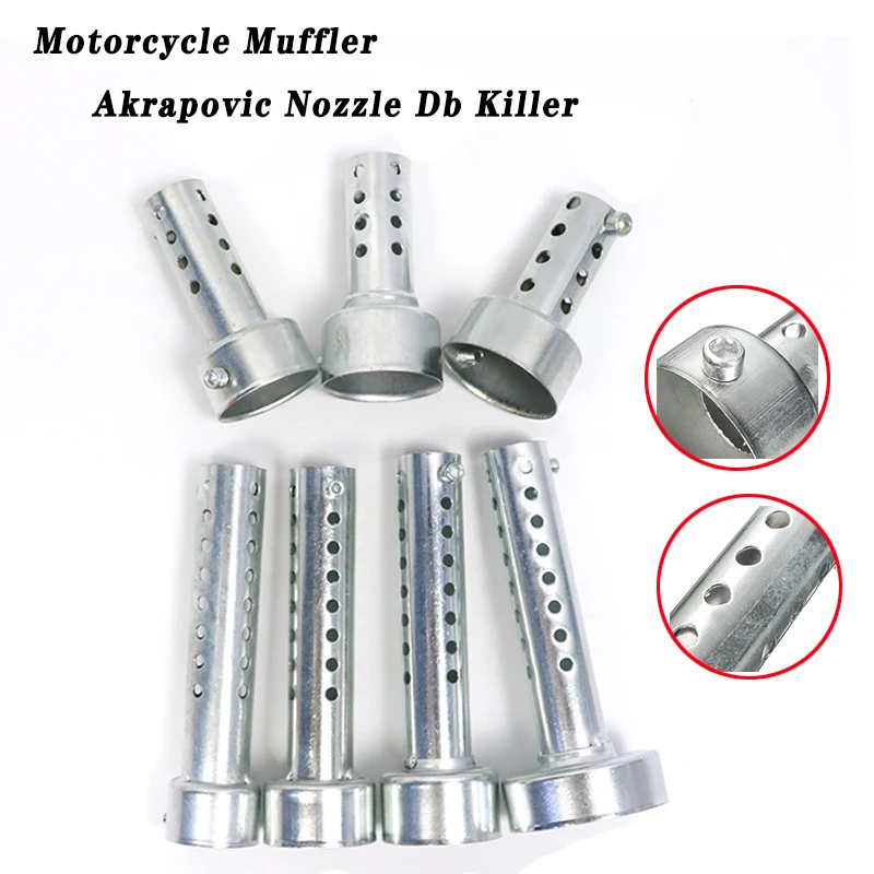 

Motorcycle Muffler Nozzle Db Killer For BMW k1200s k1300 s/r/gt s1000rr, Honda cbr125r, crf250r 35mm/42mm/45mm/48mm