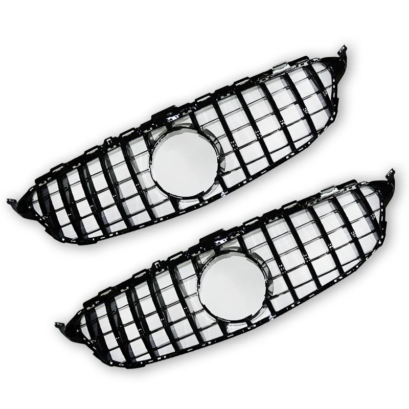 

grille led emblems fit for Benz LED Star Illuminated led grills logo Front GTR Grill for benz c-class w205 C180 C200 C250 C300