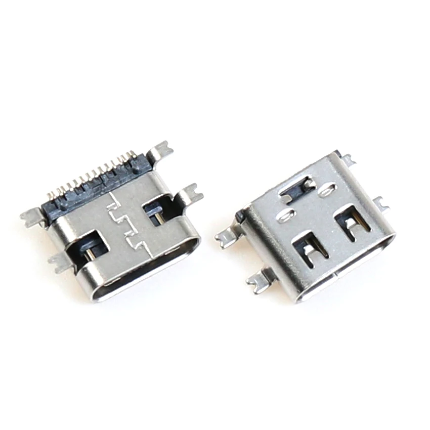 YuXi 5pcs USB 유형 C 3.1 충전 커넥터 16p 마이크로 USB 잭 충전 포트 USB 독 소켓