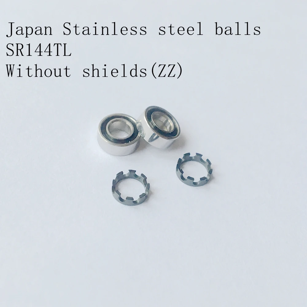 10pcs High Speed handpiece turbine rotor stainless ball bearings SR144TL for CA Dabi 3.175x6.35x2.38mm