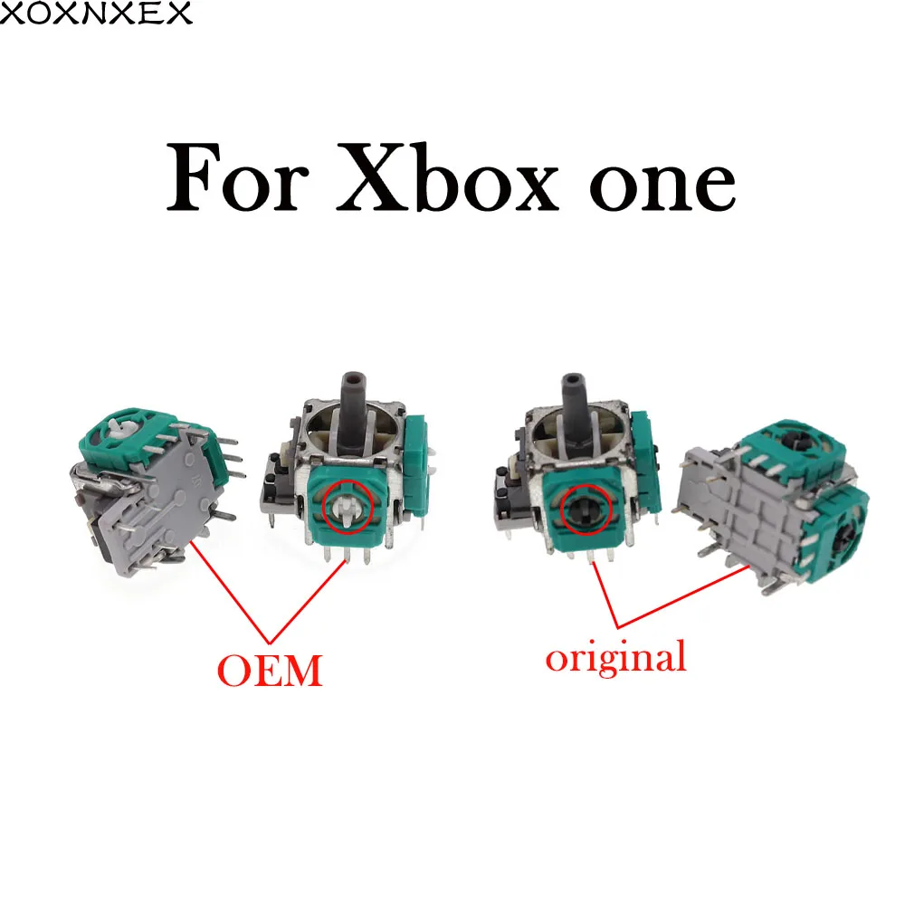 2Pcs 3D Analoge Thumb Stick Sensor Potentiometers Reparatie Onderdelen Voor Microsoft Xbox Een Controller Gamepad Joystick