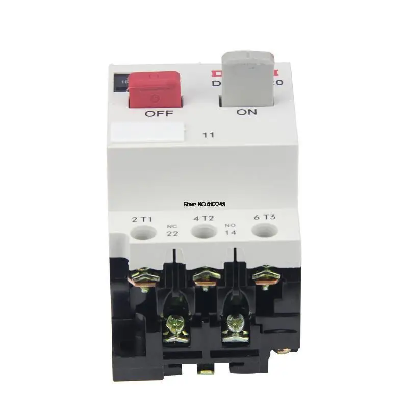 DELIXI Circuit Breaker DZ108-20/11 1A(0.63-1A) Motor Protector 3VE1 DZ108