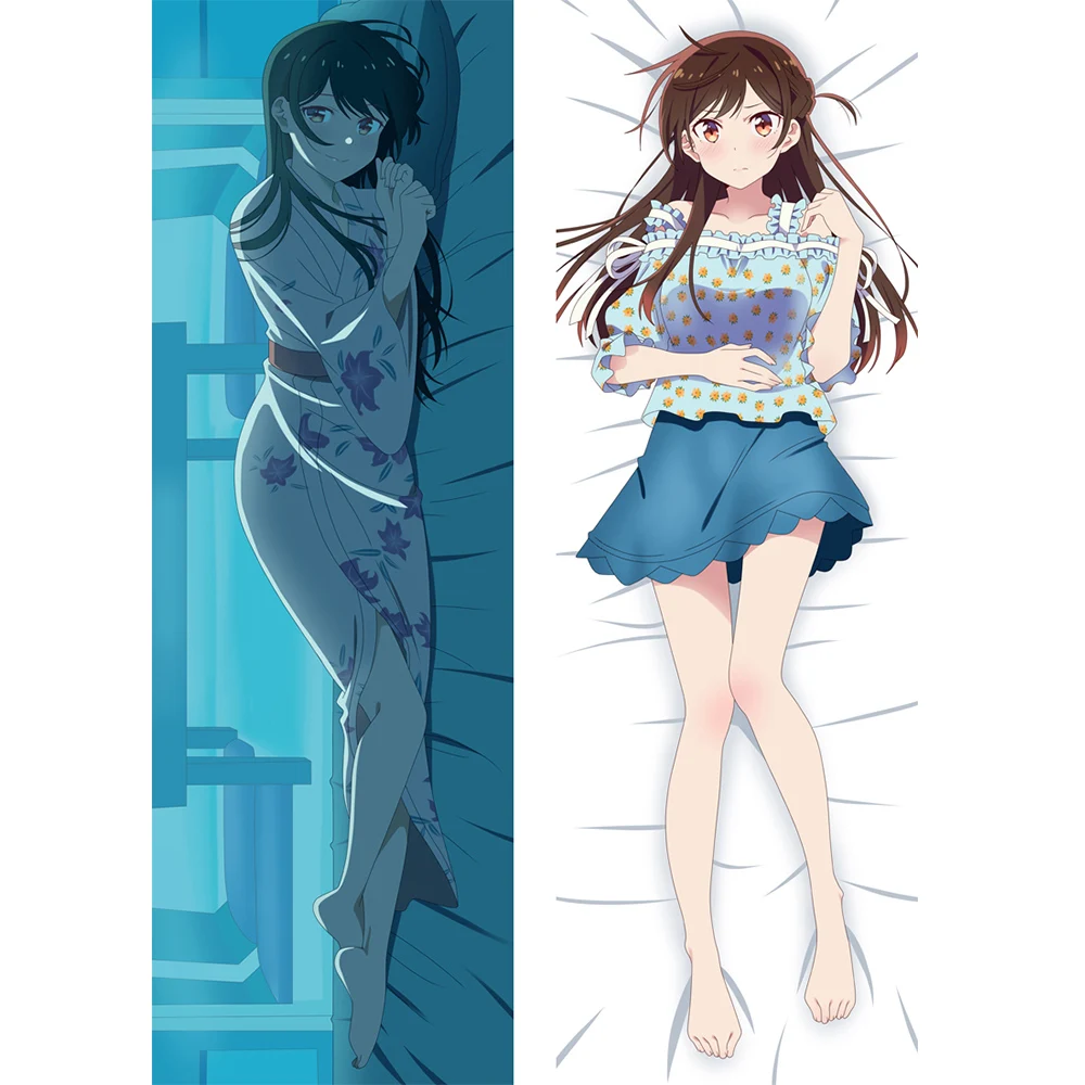 

Anime JK Rent-A-Girlfriend Kanojo Okarishimasu Dakimakura Body Pillowcase Pillow Cover Case Hugging Pillow