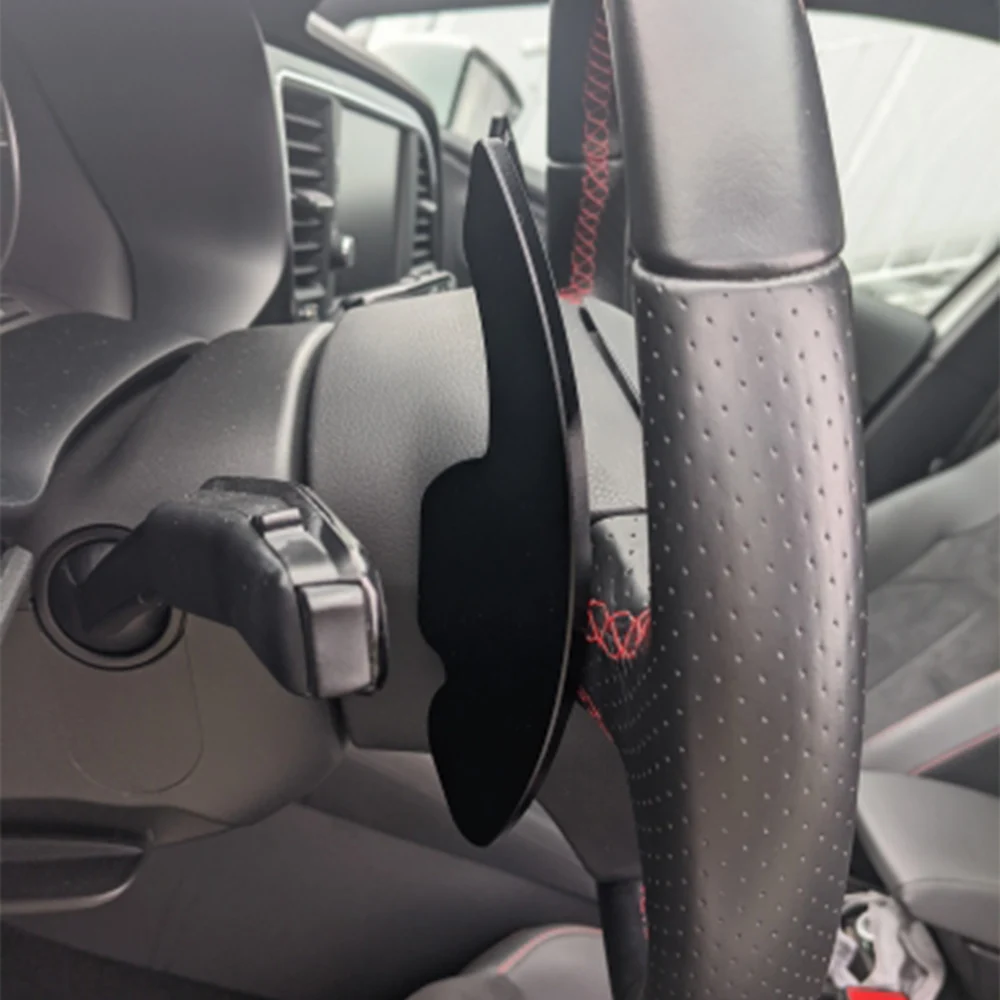 Shift Paddle For Seat Leon ST 5F FR Cupra Ateca Ibiza 6P Arona Tarraco Alhambra Car Steering Wheel Extension Shifter DSG Sticker view 5