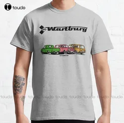 New Wartburg Wartburg East German East Germany Ddr Iron Curtain Communist Classic T-Shirt Cotton Tee Shirt