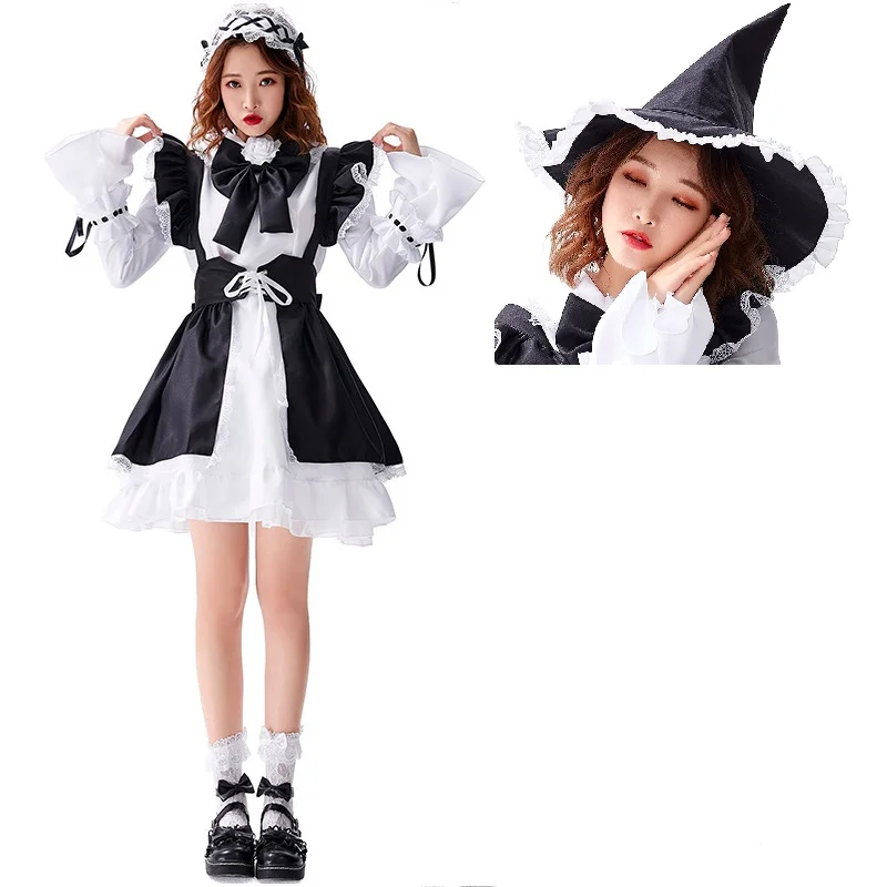 Robe Lolita classique pour femme, costume de cosplay d'Halloween en couches, robe JSK en coton, olympiques pour fille