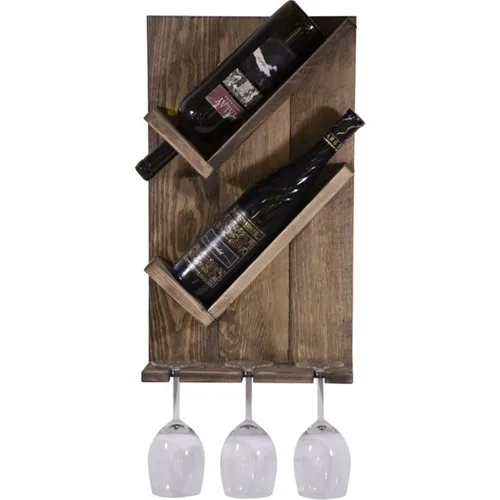 Supply Center Wine Rack Solid Wood Wine Rack Goblet Rack