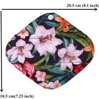10pcs Reusable Waterproof Bamboo Fiber Pads Menstrual Cloth Sanitary Pads Feminine Maternity Hygiene Panty Liner 6