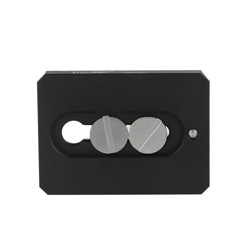 Haoge Camera Quick Release Plate for Sachtler Tripod Head Replace Touch & Go Plate S