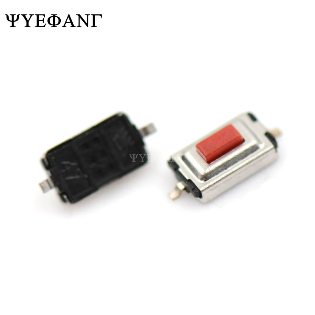 10pcs SMD Tactile Tact Push Button Micro Switch Momentary Two Pin Push Button Switch For MP3 MP 3*6*2.5MM