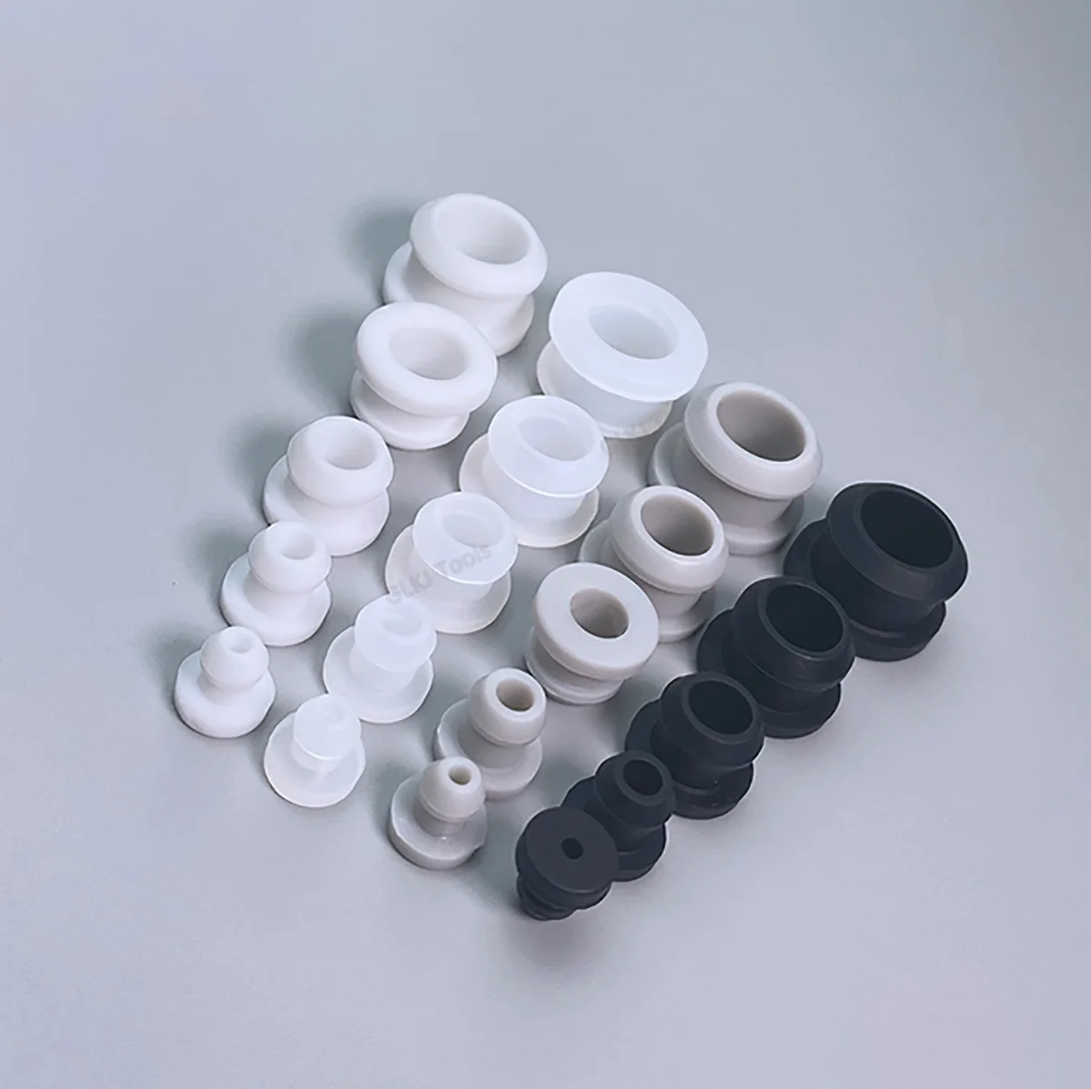 Imagem -05 - Borracha de Silicone Hole Caps Através do Furo Plug Snap-on Grommet Cabo de Fio Proteger Junta de Vedação 135 mm 22 mm 500 Pcs por Lote