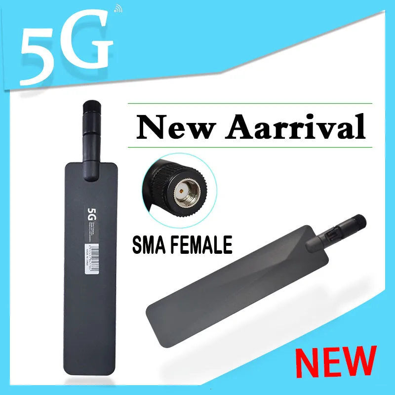 

grandwisdom 12DBi High Gain 5G Antenna WIFI Foldable SMA Female Male Outdoor Waterproof Amplifier WLAN Booster 600-6000MHZ IOT