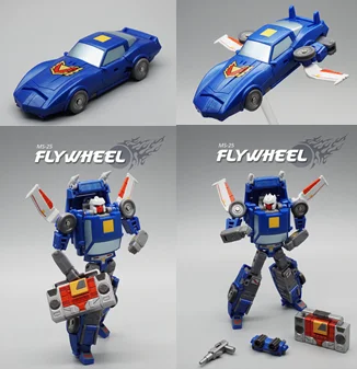 Transformation 10cm MFT MS25R 25r machinist Tracks Road Rage PVC Action Figure Model Doll Toy